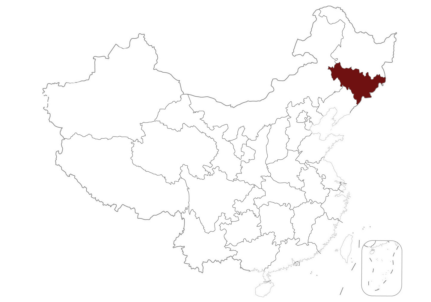 省长刘国中  省会:长春  人口:2751万人(2013年)  自然资源:吉林省素